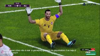 PES21 Tunisia vs Mali [upl. by Aihsein]