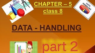 Data handling part 2 class 8th cbse maths datahandling [upl. by Esorbma]