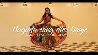 Garba special dance  Nagada sang dhol baaje  Ram leela  Nachle with Saumya [upl. by Trini]