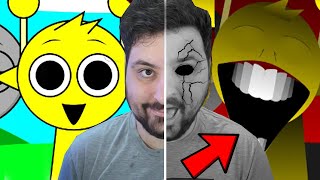 NUNCA jogue INCREDIBOX SPRUNKI HORROR GAMEé o jogo mais assustador que JÁ JOGUEI [upl. by Arotahs660]