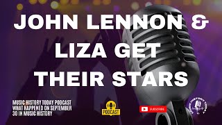 What Happened in Music History September 30 John Lennon Gets His Star Music History Today Podcast [upl. by Nadual]