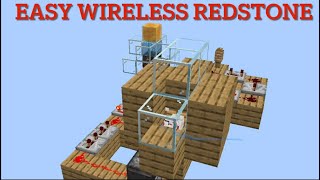 How to make wireless stasis chamber Minecraft MCPE Java Xbox [upl. by Leuas]