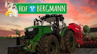 LS22 HOF BERGMANN 18 Horsch Pronto 9 DC im Einsatz am Frühen Abend  FARMING SIMULATOR 22 [upl. by Locklin]