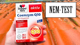 Doppelherz aktiv  CoEnzym Q10  BVitamine  NEMTEST [upl. by Ydnelg]