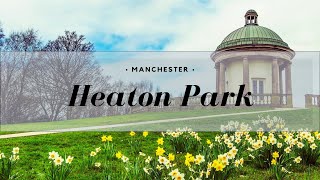 Walk With Us In Heaton Park  MANCHESTER Virtual Tour  Evening Walk [upl. by Imnubulo80]