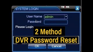 2 Method How to Recover Dvr Password  DVR Password Recovery DVR Password [upl. by Nylknarf]