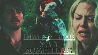 ● Emma amp Hook  Say Something 5x11 [upl. by Ahsirkal162]