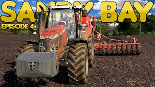 Sandy Bay  Farming Simulator 19  Ep3 with Wheel Cam [upl. by Luemas580]