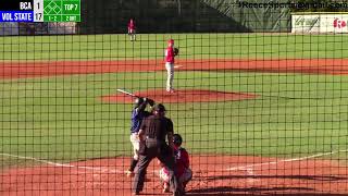 Vol State Baseball vs BCA 20241008 Game 1 [upl. by Gruver]