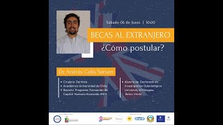 Charla Becas al extranjero en odontología en Chile ¿Como postular [upl. by Artamas]