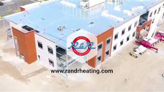 100 Ton Rooftop Unit  Commercial HVAC Installation [upl. by Oniuqa]