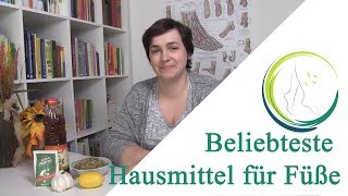 Beliebte Hausmittel für Füße [upl. by Sacram]