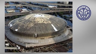 Caesars Superdome  The Stadium That Survived a Hurricane [upl. by Haleemaj]