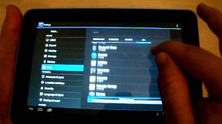 Ainol Novo 7 Fire Tablet PC Review  Going through Apps Menus [upl. by Dnalwor]