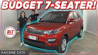 Kaicene CX70  Budget 7 Seater Automatic Transmission  RiT Riding in Tandem [upl. by Ebehp]