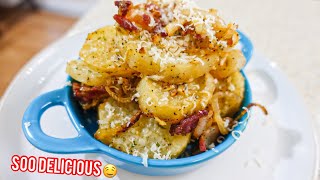 How To Make Garlic Parmesan Potatoes [upl. by Annawit]