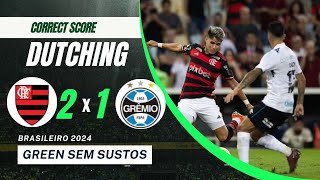 Dutching no correct score Flamengo x Grêmio [upl. by Ahsena]