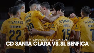 ResumoHighlights CD Santa Clara 03 SL Benfica [upl. by Euqinom462]