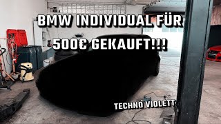 Schon wieder neues Projekt Bmw e36 Individual Techno Violett Top oder Flop [upl. by Wengert]