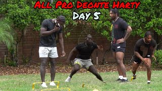 Day 5 All Pro Deonte Harty Throttle MUST WATCH [upl. by Annahtur]