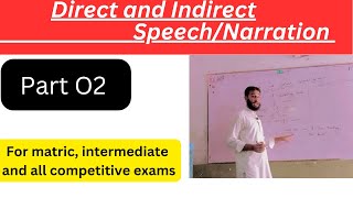 Direct and Indirect SpeechNarration in HindiUrdu and English [upl. by Kory]