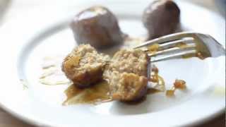 BBQ Chicken Meatballs Recipe  Tender amp Juicy [upl. by Chic]