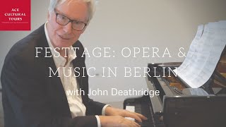 John Deathridge Festtage Opera amp Music in Berlin [upl. by Earb]