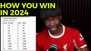 2024 Best Strategy in Soccer Betting Rollover Betting 2 odds 15 odds and 13 odds Rollover [upl. by Fortier]