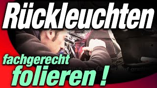 Rückleuchten dunkel folieren  Wie gehts und was braucht man  WESTBERLINCUSTOMS [upl. by Adnicul951]