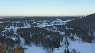 Levi zero point Lapland by drone 2024 DJI Mavic Pro [upl. by Evars]