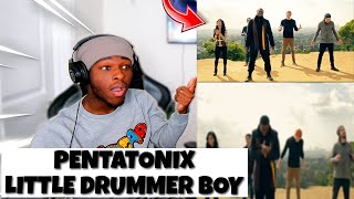 Pentatonix  “Little Drummer Boy” EPIC FIRST TIME HEARING REACTION [upl. by Irmo6]