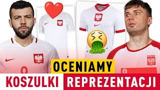 OCENIAMY KOSZULKI REPREZENTACJI Od TRAGEDII do PERFEKCJI [upl. by Enenstein]