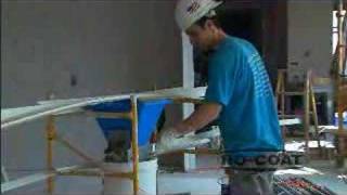 How to Install Drywall Corners  Using a Hopper Drywall Tool [upl. by Arbuckle]