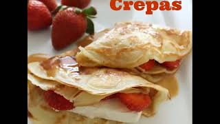 Cómo hacer las mejores crepas con fresa y queso crema en minutos [upl. by Jacobs]