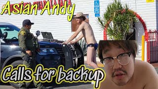 Asian Andy calls in some help to deal with a squatter [upl. by Monarski859]