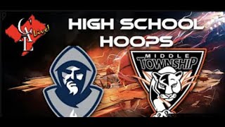 BASKETBALL St Augustine Prep vs Middle Twp 2023 [upl. by Popelka]