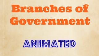 Powers of the 3 Branches of Government  Quick Lessons  Episode  1 [upl. by Bettine]