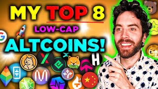 8 LOWCAP Crypto Coins That MUST Be in Your Portfolio [upl. by Norvin117]