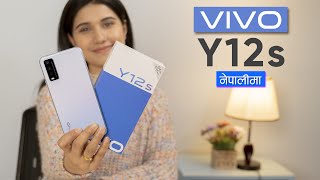 Vivo Y12s Unboxing amp Review नेपालीमा [upl. by Katlin409]