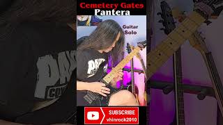 quotCemetery Gatesquot guitar solo cover [upl. by Oicneconi]