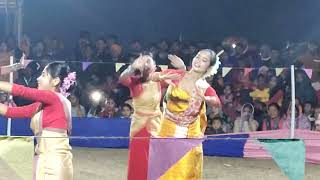 হেলিনা দৈমাৰীৰ বিহু নৃত্য Bihu Dance of Helina Daimary ২৭ সংখ্যক বড়িগাঁও ভোগালী বিহু উৎসৱ উদযাপন [upl. by Orth945]