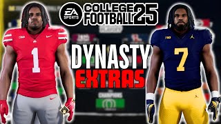 College Football 25 Dynasty Extras [upl. by Lisle]