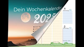 2025 Mein neuer Wochenkalender ist da [upl. by Tomaso]