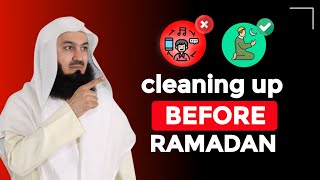 Full lecture about cleaning up before Ramadan by sheikh mufti menk  islamic lectures [upl. by Cordelia506]