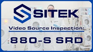 880S Spin Rinse Dryer  SITEK Video Source Inspection [upl. by Earle]