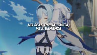 quotdont be shy girl go bananzaquot  akon  belly dancer x temperature tiktok remix  sub español [upl. by Narcho48]