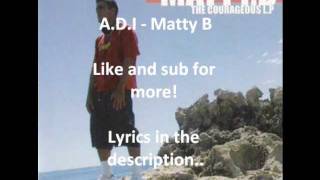 Matty B ADI [upl. by Jorry]