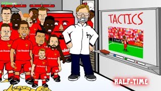 EPIC Animation of Liverpool 43 Dortmund by 442oons [upl. by Garibull763]