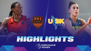 KGHM BC Polkowice v ZVVZ USK Praha  Gameday 2  Highlights  EuroLeague Women 202324 [upl. by Soloman]