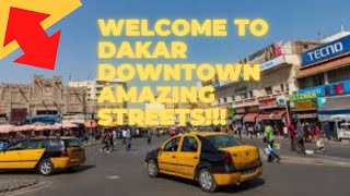 WELCOME TO DAKAR DOWNTOWN STREETS…🥰🥰🥰 [upl. by Levona25]